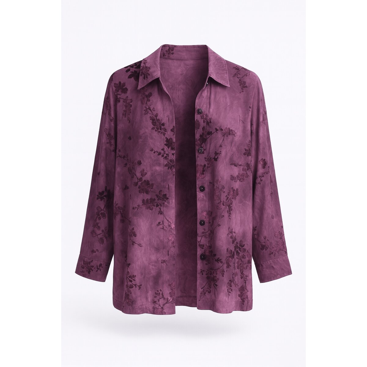 Camisa brocada Alexia Rosa